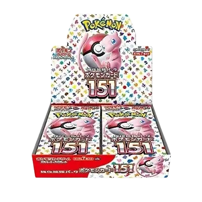 Pokemon 151 Booster Box (JP)