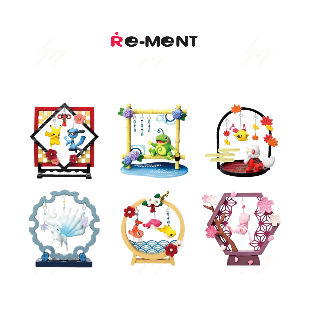 Re-Ment - Blind Box - Pokemon - Funwari Yurarin Kazari