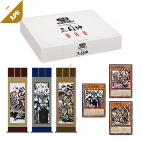 Yu-Gi-Oh! Official Card Game – ARTWORK SERIES Mini Hanging Scroll: The Egyptian God Cards Set (Japanese)