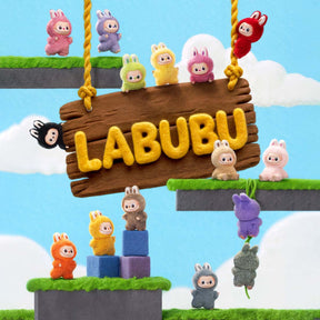 POP MART - Blind Box - LABUBU THE MONSTER PIN FOR LOVE SERIES Vinyl Plush Pendant (N-Z)