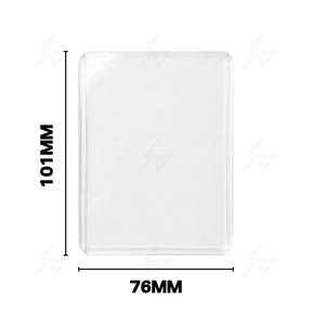 SILVERMINE Premium Toploader | 76mm x 101mm