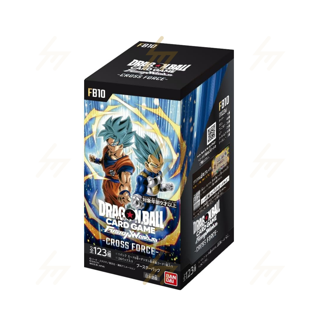FB10 - Dragon Ball Super Card Game Fusion World - Booster Box - CROSS FORCE (Japanese)