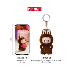 POP MART - Blind Box - LABUBU THE MONSTER PIN FOR LOVE SERIES Vinyl Plush Pendant (N-Z)