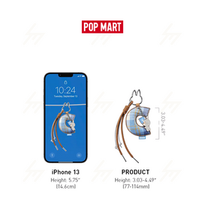 POP MART - Blind Box - LABUBU THE MONSTER PIN FOR LOVE SERIES Letter Pendant (A-M)