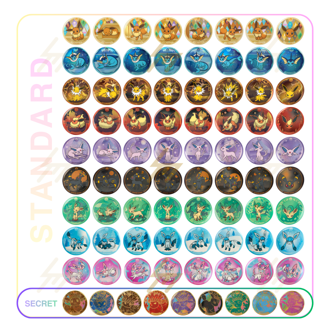 Pokemon TCG - Scarlet & Violet - Terastal Grand Gathering Badge Set (Simplified Chinese)