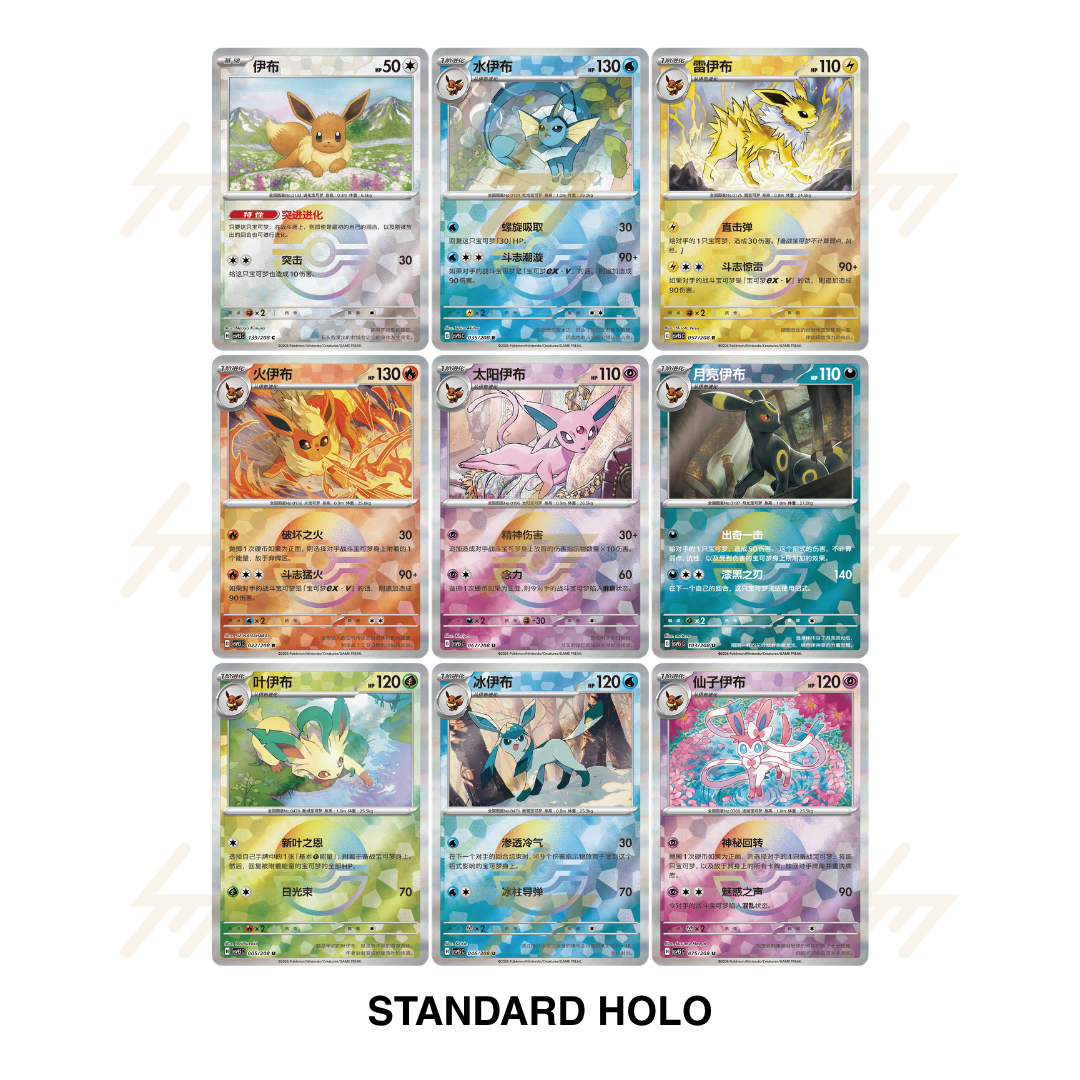 Pokemon TCG - Scarlet & Violet - Terastal Grand Gathering Acrylic Shaker Key Chain Card Frame Set (Simplified Chinese)