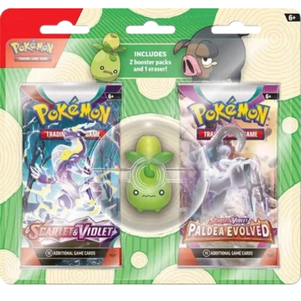 Pokemon TCG: Back to School Eraser Blister [Smoliv]