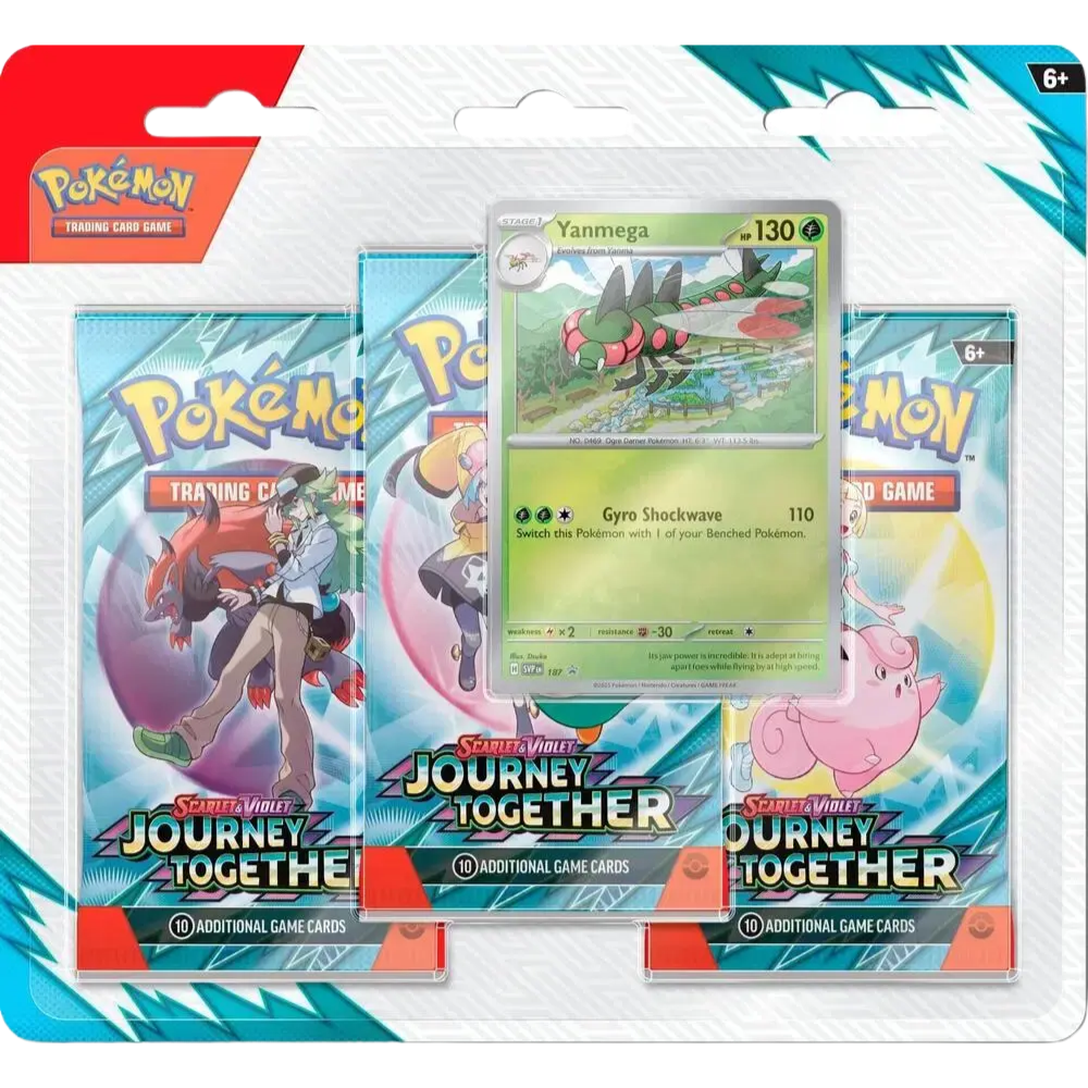 Journey Together 3 Pack Blister [Yanmega]