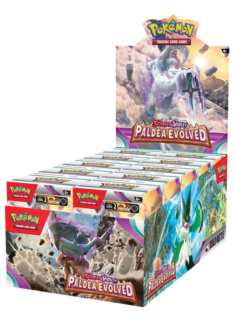 Paldea Evolved Build & Battle Box Display