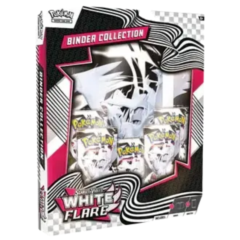 White Flare Binder Collection