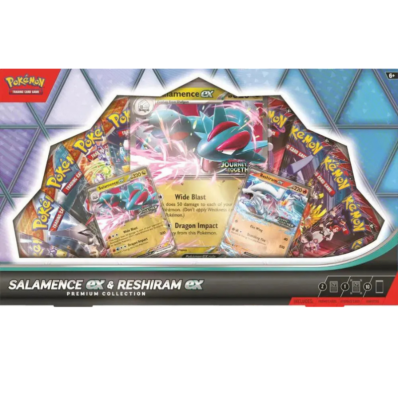 Salamence ex & Reshiram ex Premium Collection