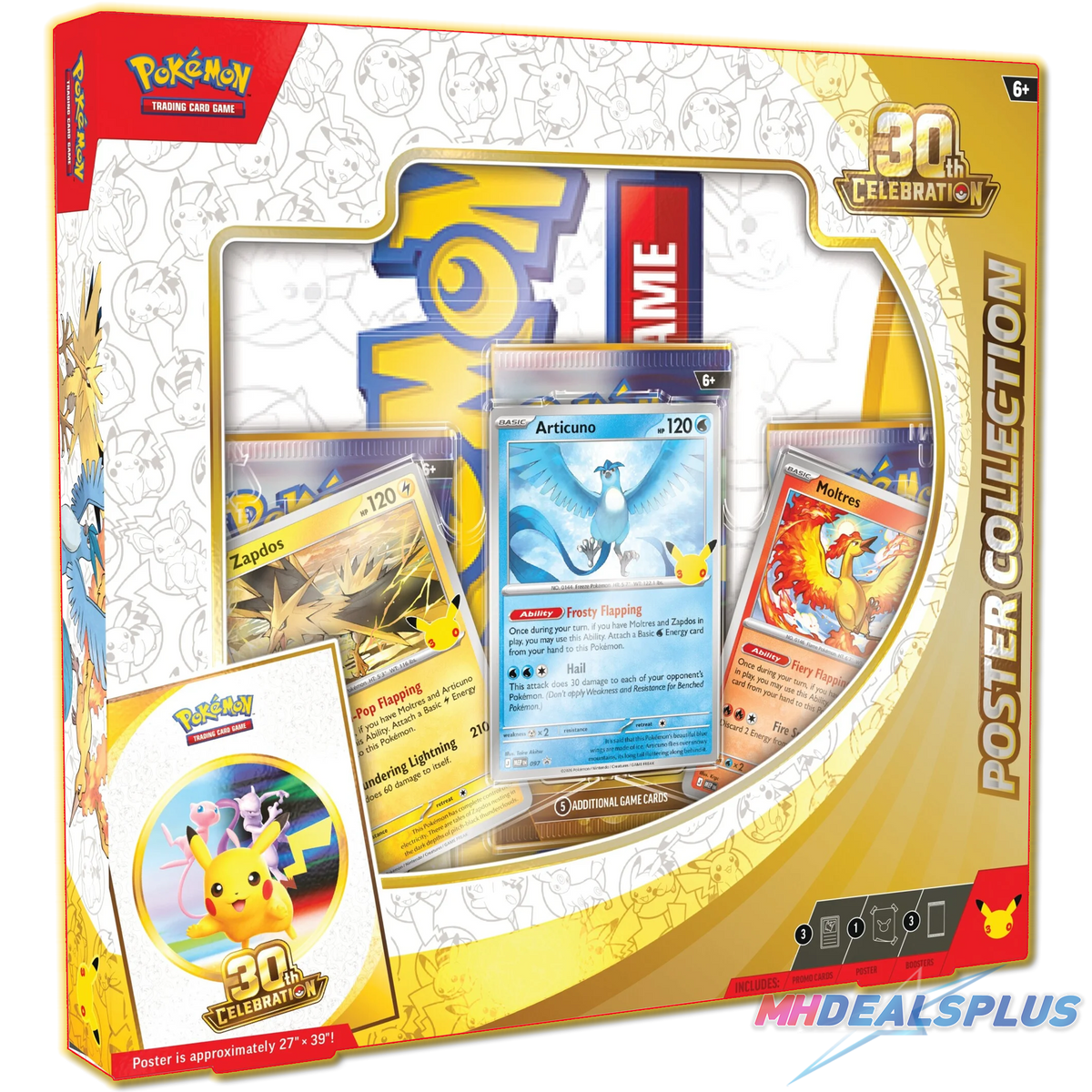 (Pre-Order) Pokemon 30th Celebration Poster Collection