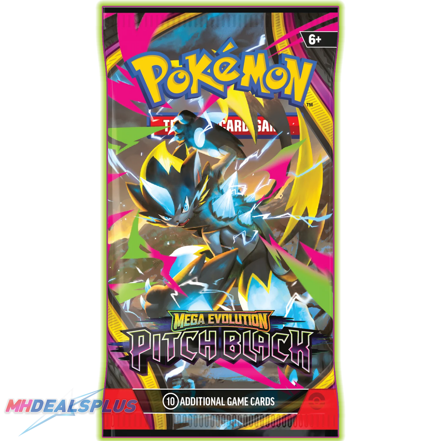 (Pre-Order) Pokemon Pitch Black Sleeved Booster Pack