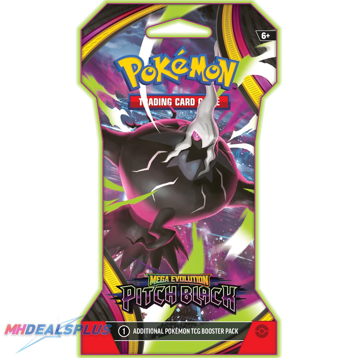(Pre-Order) Pokemon Pitch Black Sleeved Booster Pack