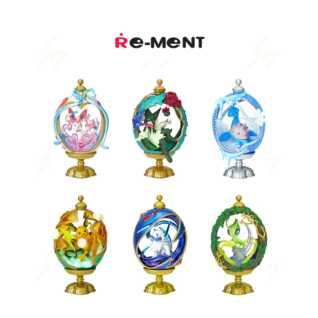 Re-Ment - Blind Box - Pokemon - OVALTIQUE COLLECTION 2 -Luminous-