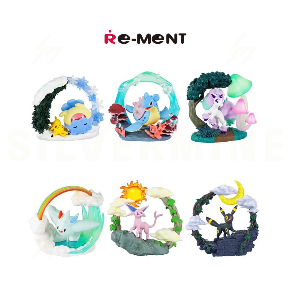 Re-Ment - Blind Box - Pokemon - Circular Diorama Collection