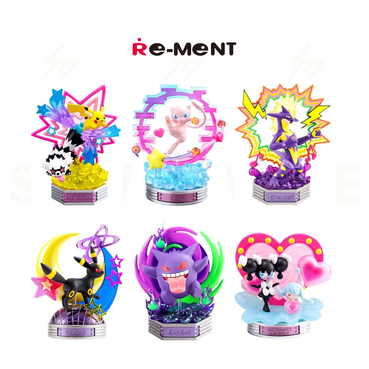 Re-Ment - Blind Box - Pokemon - Neon Party