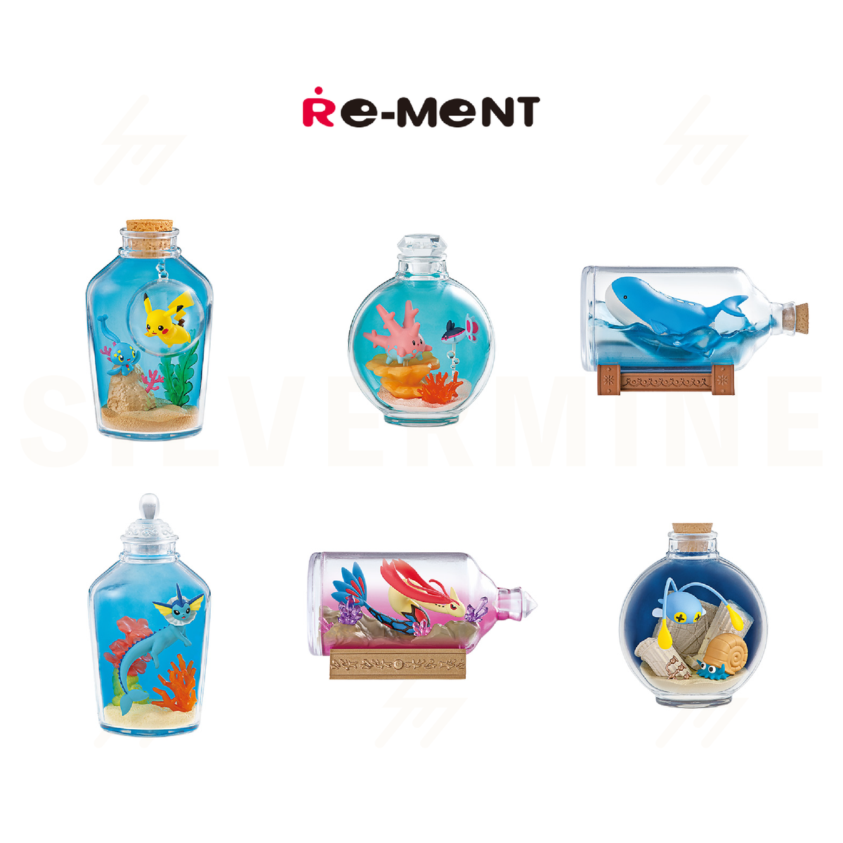Re-Ment - Blind Box - Pokemon - Aqua Bottle Collection 1
