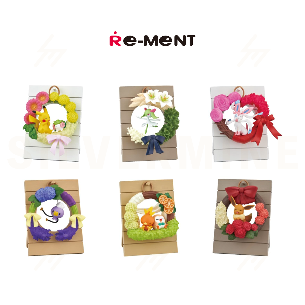 Re-Ment - Blind Box - Pokemon - Wreath Collection - Happiness Wreath
