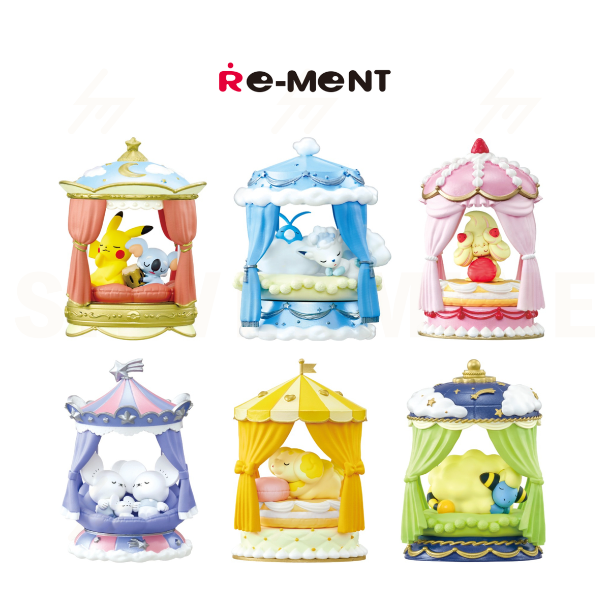 Re-Ment - Blind Box - Pokemon - Nighty Nighty Collection