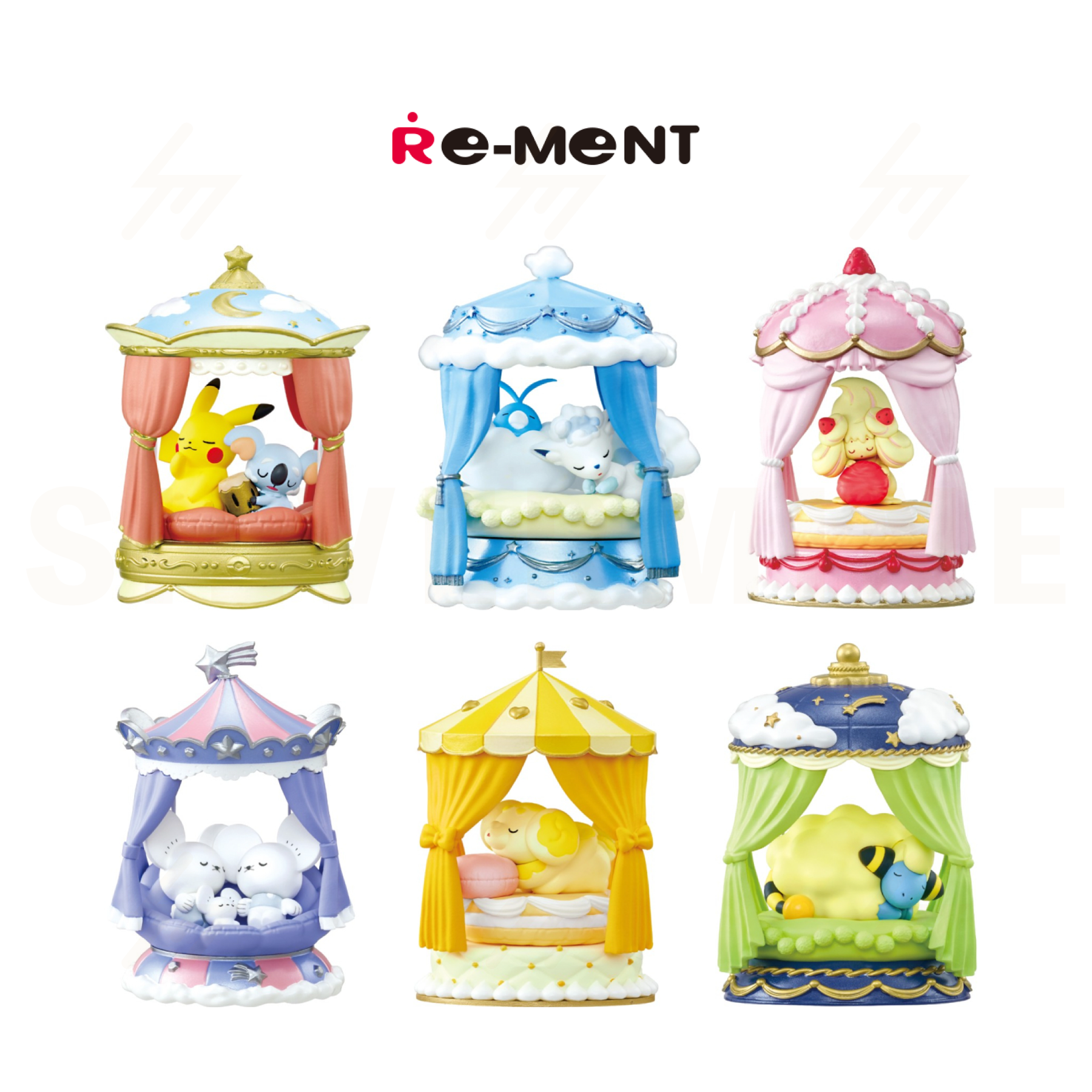 Re-Ment - Blind Box - Pokemon - Nighty Nighty Collection
