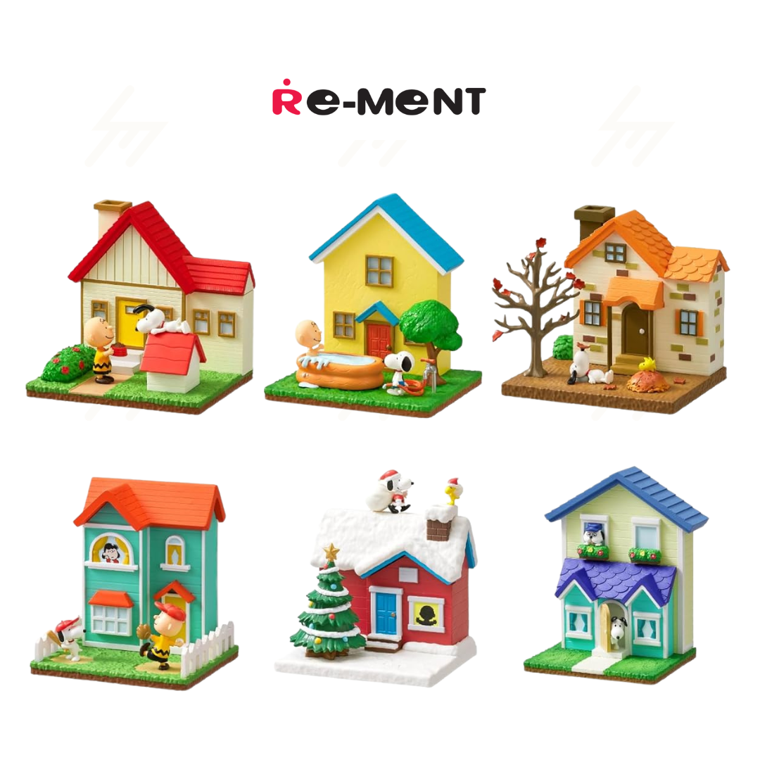 Re-Ment - Blind Box - SNOOPY - Sweet Little Home