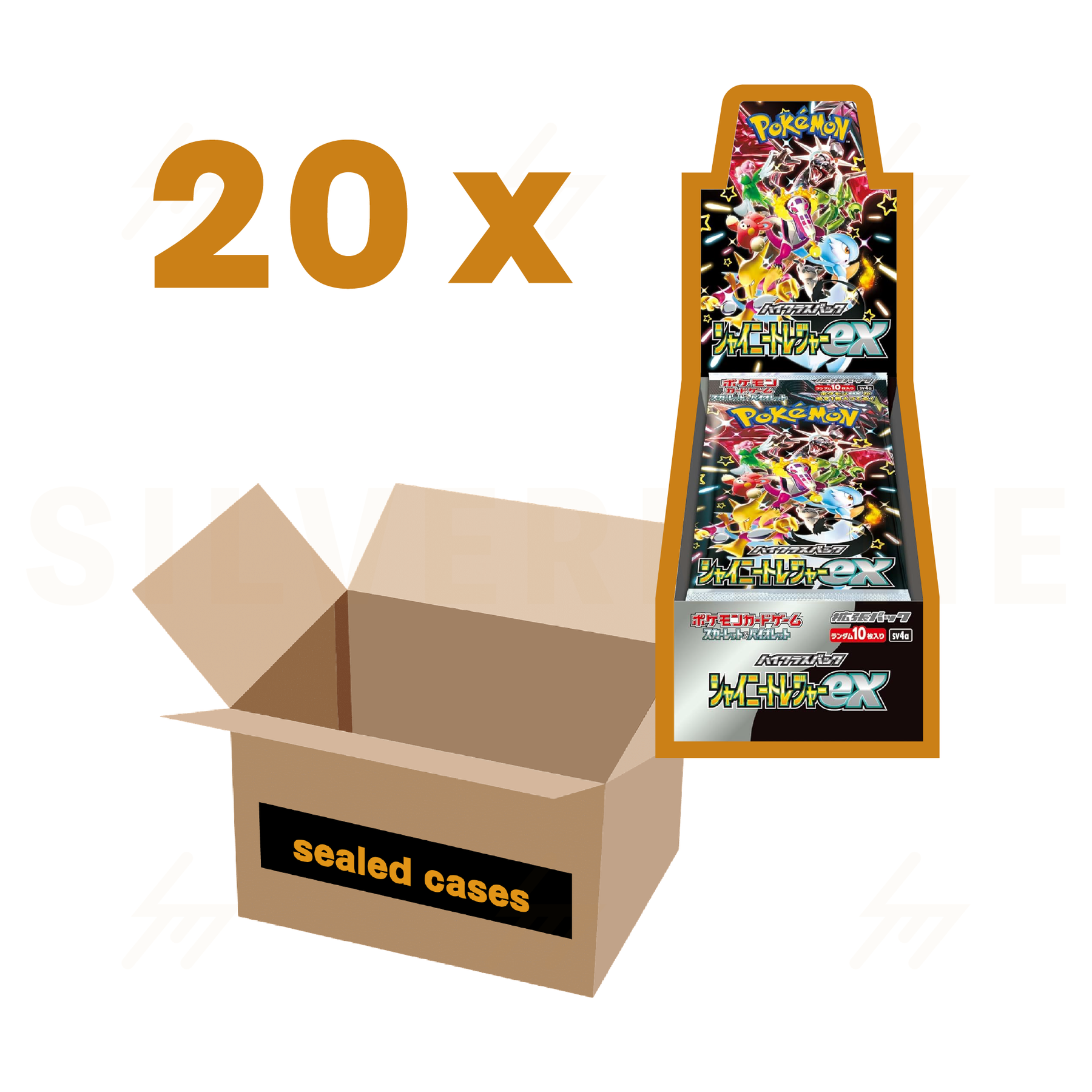 sv4a - Pokemon TCG - Booster Case - Scarlet & Violet - High Class Pack Shiny Treasure ex