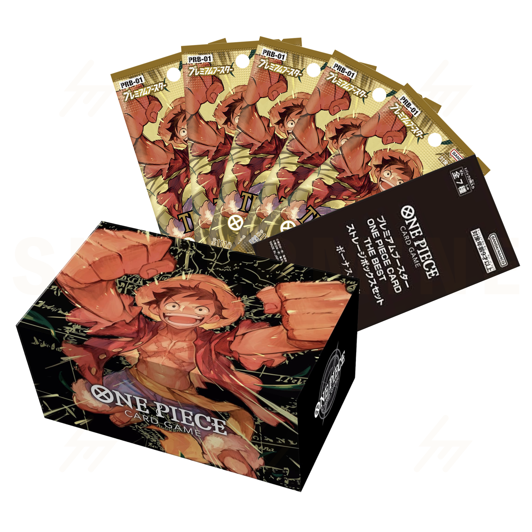 One Piece - Premium Booster ONE PIECE CARD THE BEST Storage Box Set