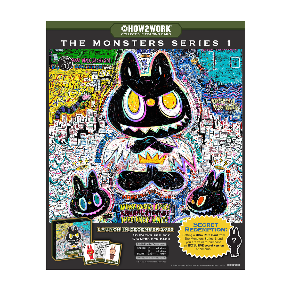 1st Edition - How2Work - Kasing Lung - CTC – The Monster Series 1
