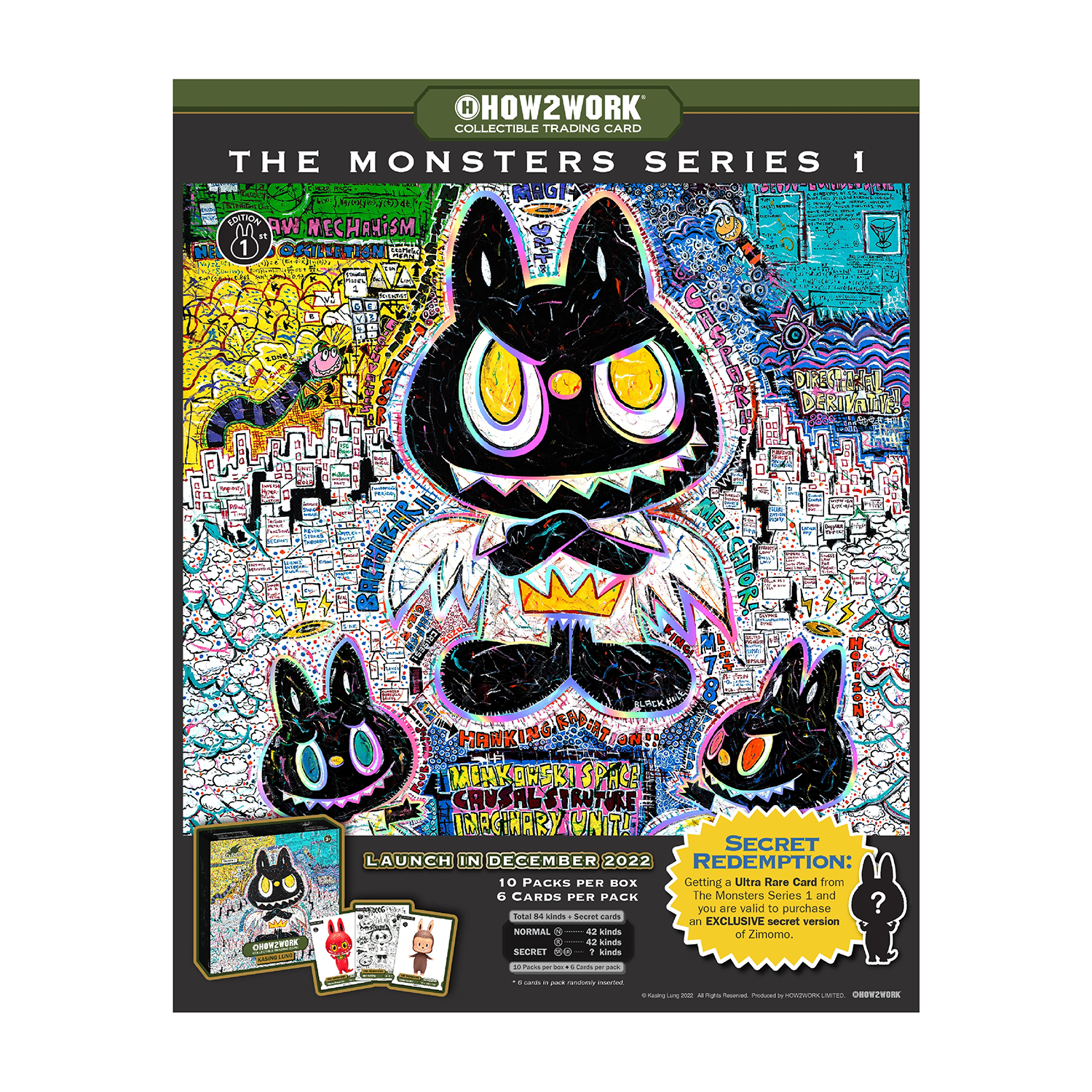 1st Edition - How2Work - Kasing Lung - CTC – The Monster Series 1