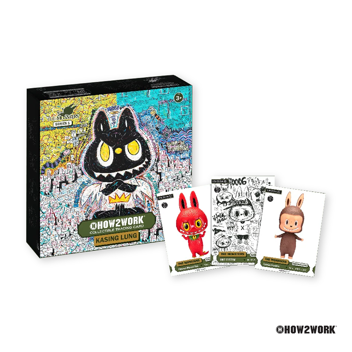 1st Edition - How2Work - Kasing Lung - CTC – The Monster Series 1