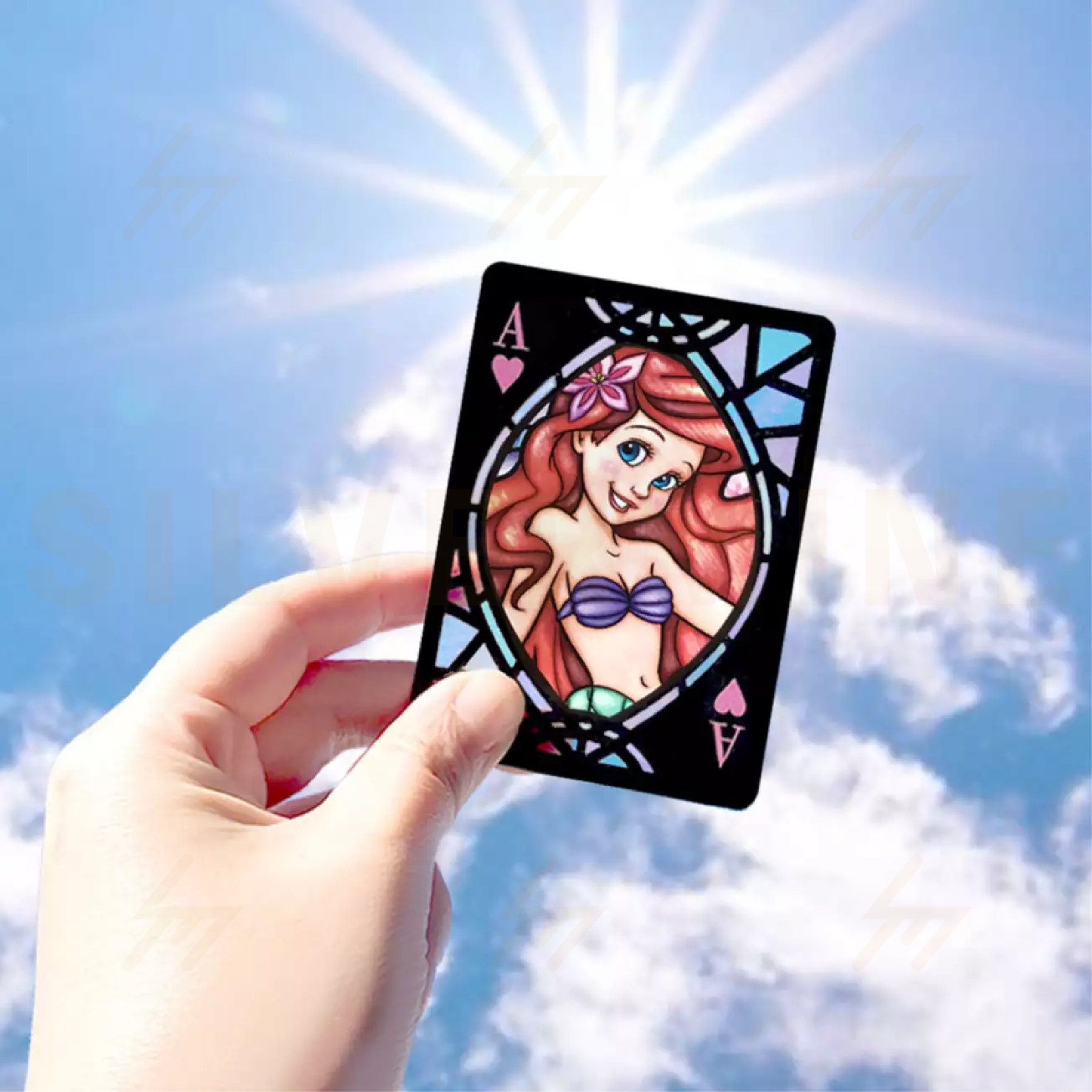 Tenyo - Disney Characters Stained Glass Playing Cards