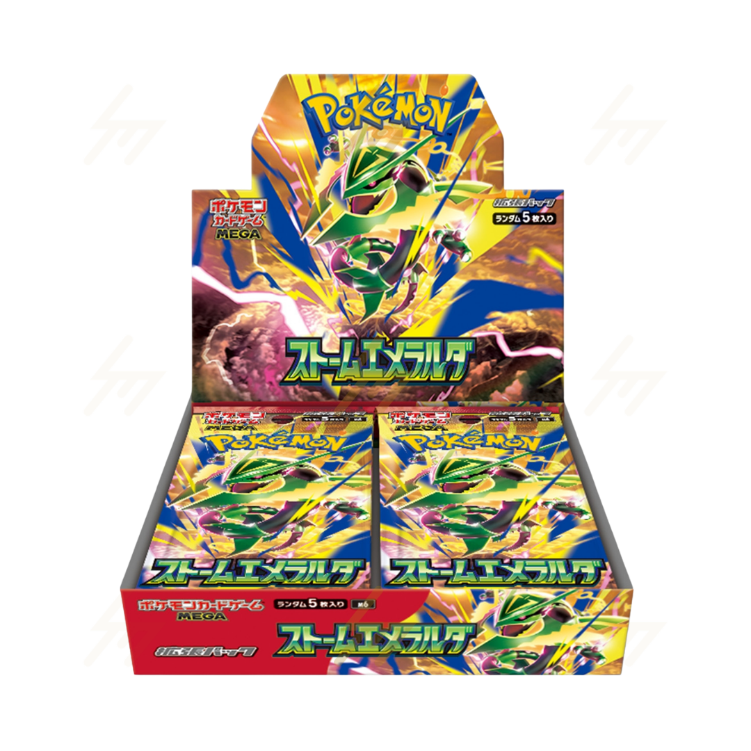 PRE-ORDER: m6 - Pokemon TCG - MEGA - Storm Emeralda (Japanese)