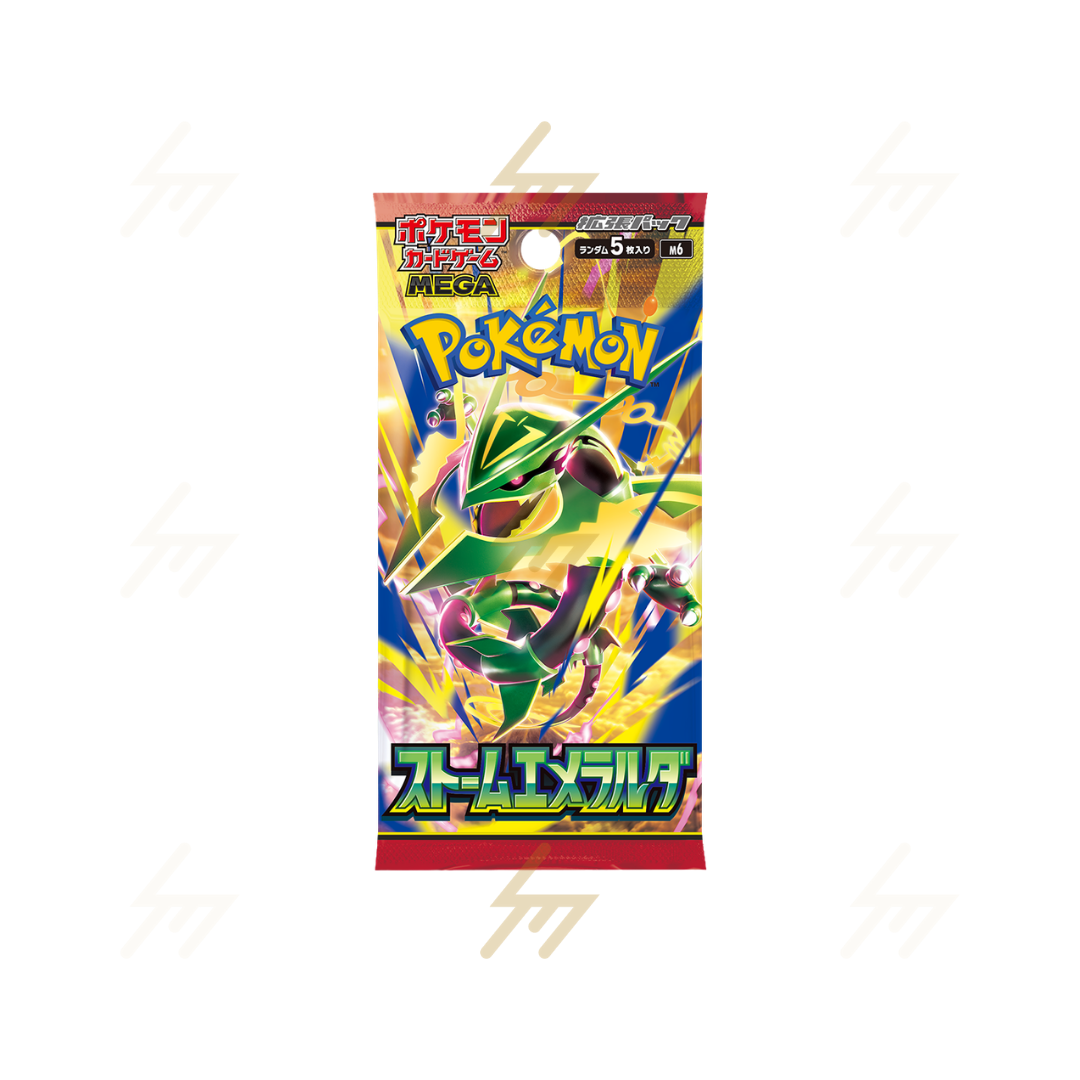 PRE-ORDER: m6 - Pokemon TCG - MEGA - Storm Emeralda (Japanese)
