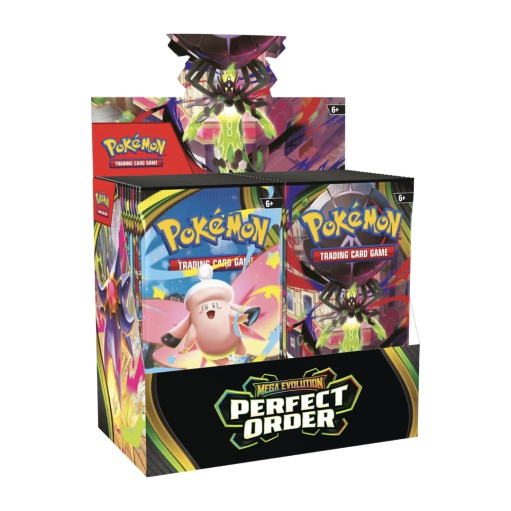 Wave 2 - Pokemon TCG Mega Evolution Set 3 Perfect Order Booster Box (Pre Order)