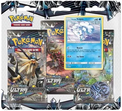 Ultra Prism 3 Pack Blister [Alolan Vulpix]