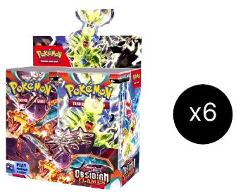 Obsidian Flames Booster Box Case