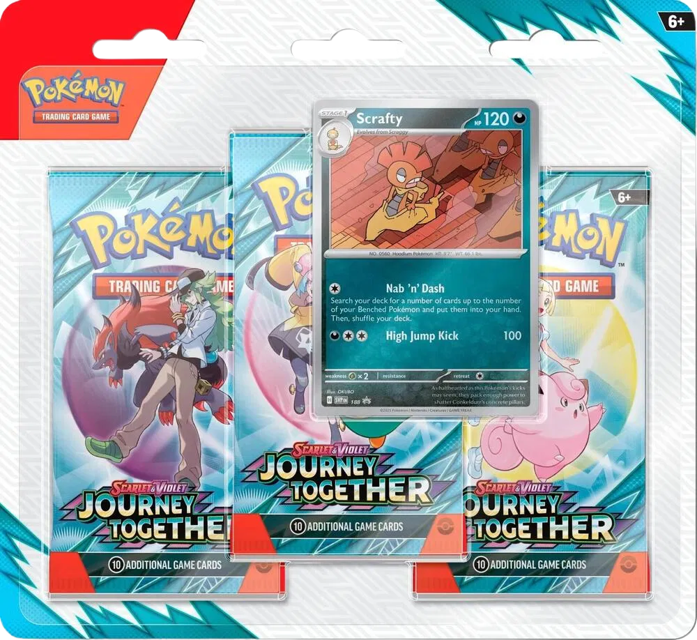 Journey Together 3 Pack Blister [Scrafty]