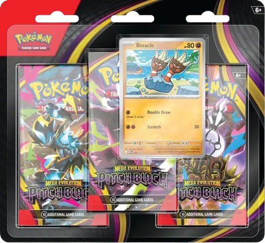 Pitch Black 3 Pack Blister [Binacle] ( PRE-ORDER )