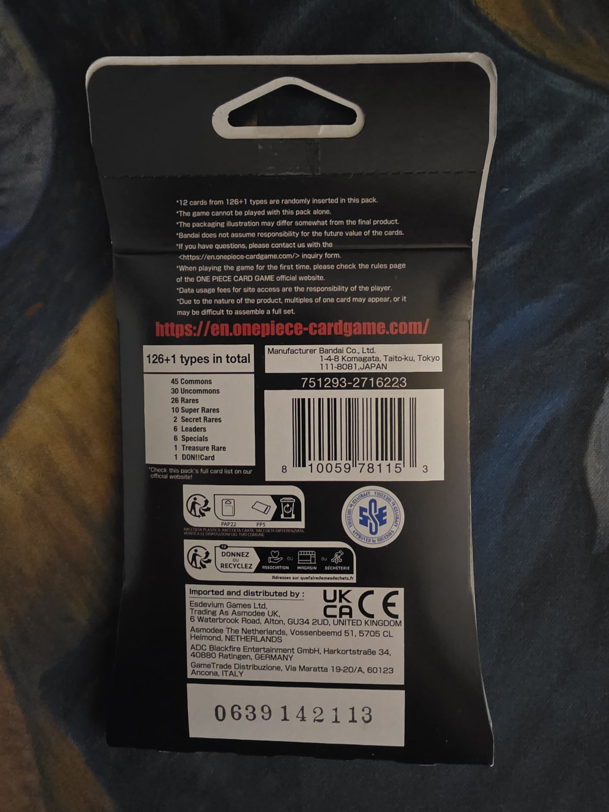 Op-06 sleeved pack