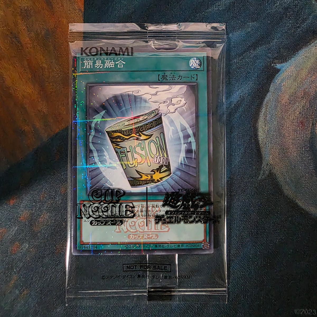 Yu-gi-oh x cup noodle promo card