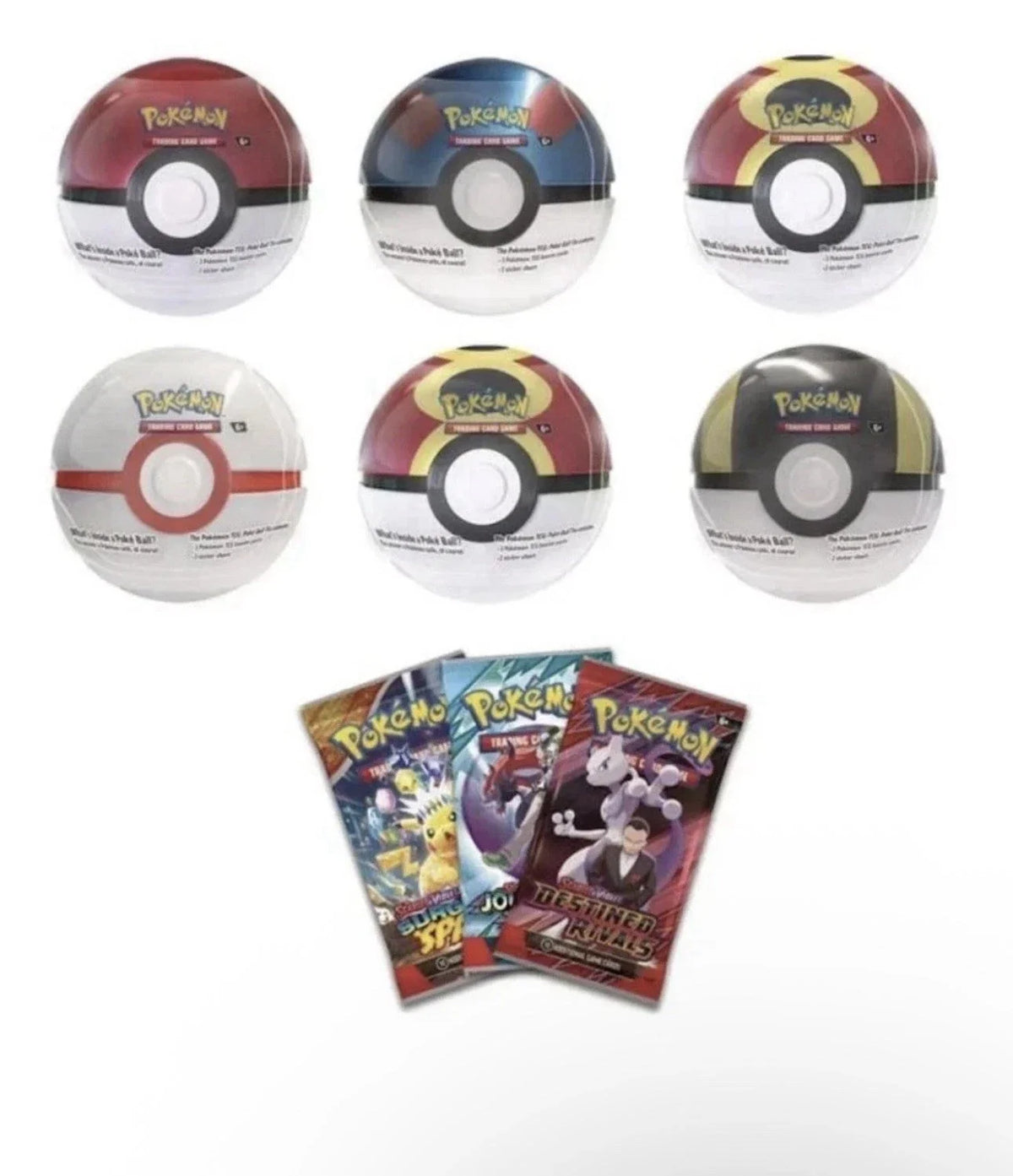 1x pokeball tin (G25)