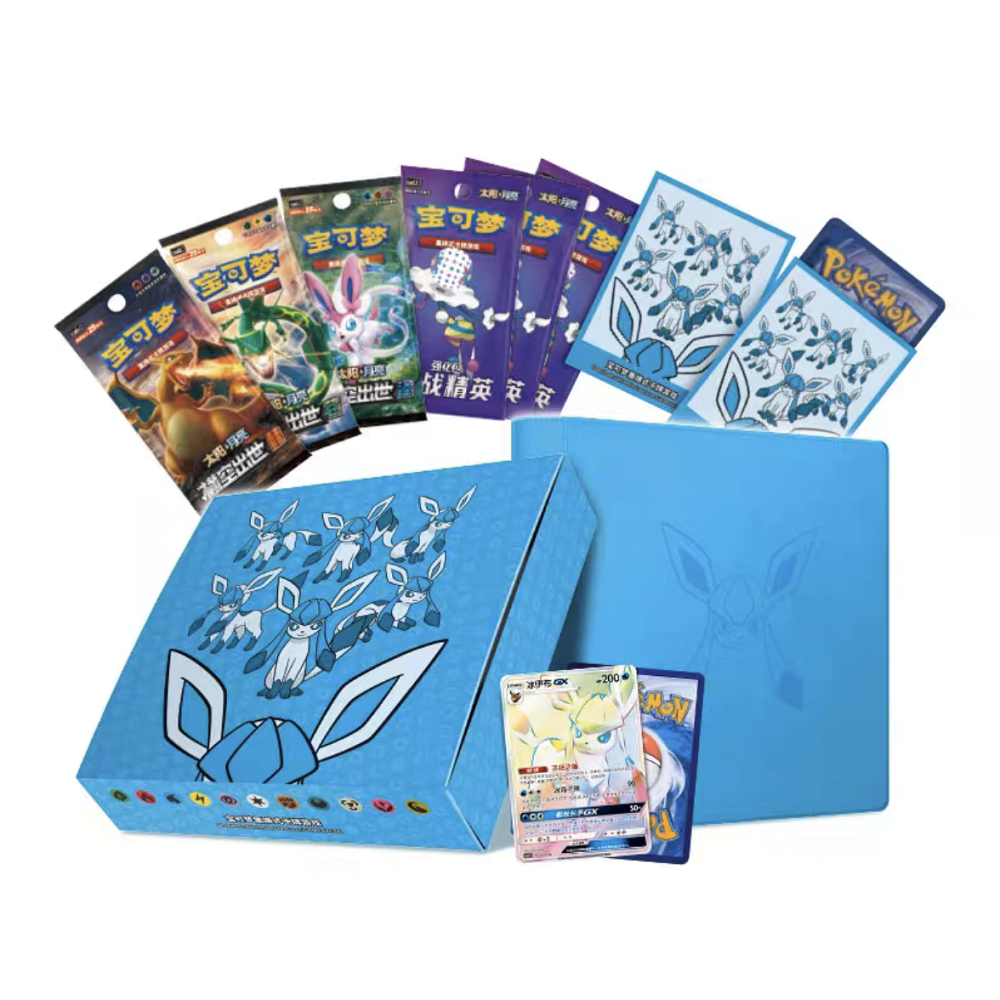 Pokemon TCG - Full set - Eeveelution GX Gift Box 1.0