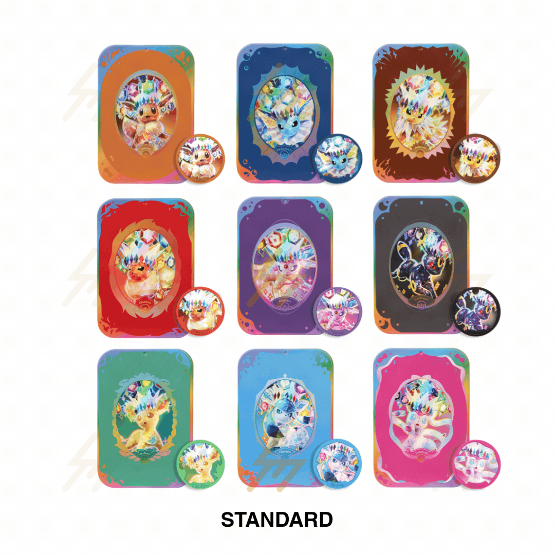 Pokemon TCG - Scarlet & Violet -Terastal Grand Gathering Damage-Counter Dice & Condition Markers Set (Simplified Chinese)