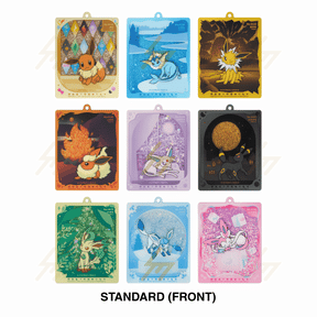 Pokemon TCG - Scarlet & Violet - Terastal Grand Gathering Acrylic Shaker Key Chain Card Frame Set (Simplified Chinese)