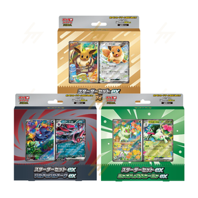 PRE-ORDER: MEE & MEZ & MEM - Pokemon TCG - MEGA Starter Set ex (Japanese)